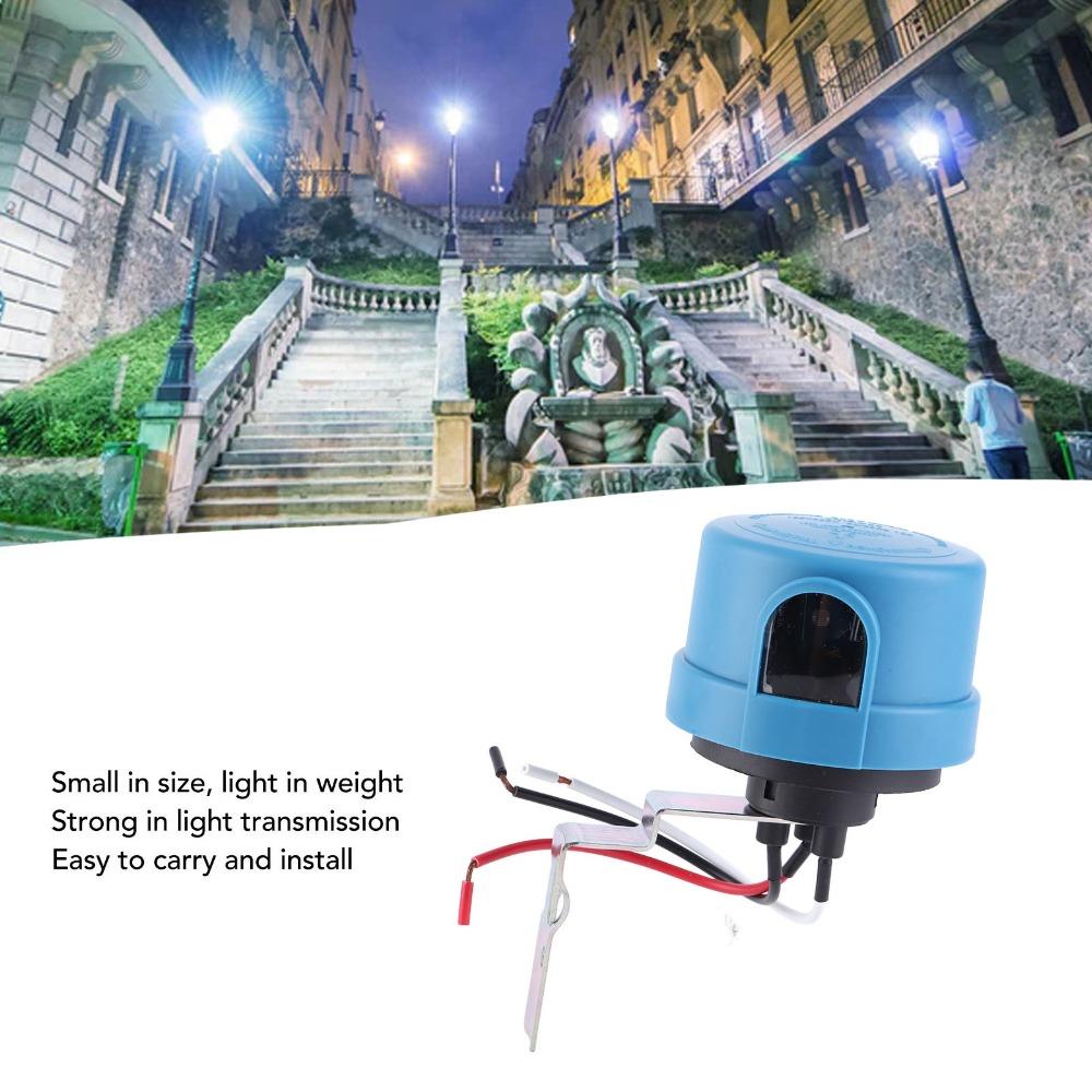 Waterproof Photocell Sensor High Sensitivity Automatic Induction Dusk to Dawn Sensor Easy to Install Twist Lock