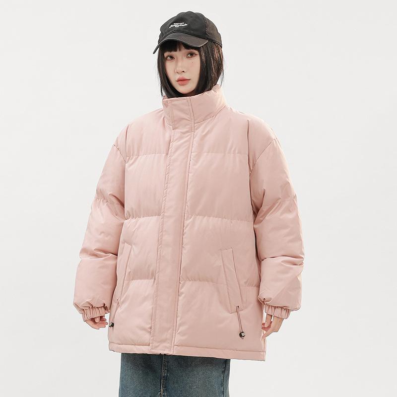Teen Dopamine Cotton-padded Clothes New Couple Candy-colored Bread Clothes Cotton Clothes Men