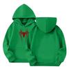 Kids Long Sleeve Pullover Sweatshirt, Loose Fit Letter Print Top for Boys and Girls