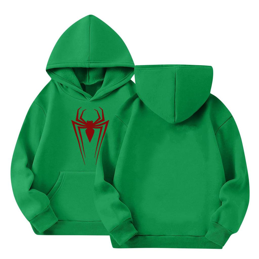 Kids Long Sleeve Pullover Sweatshirt, Loose Fit Letter Print Top for Boys and Girls