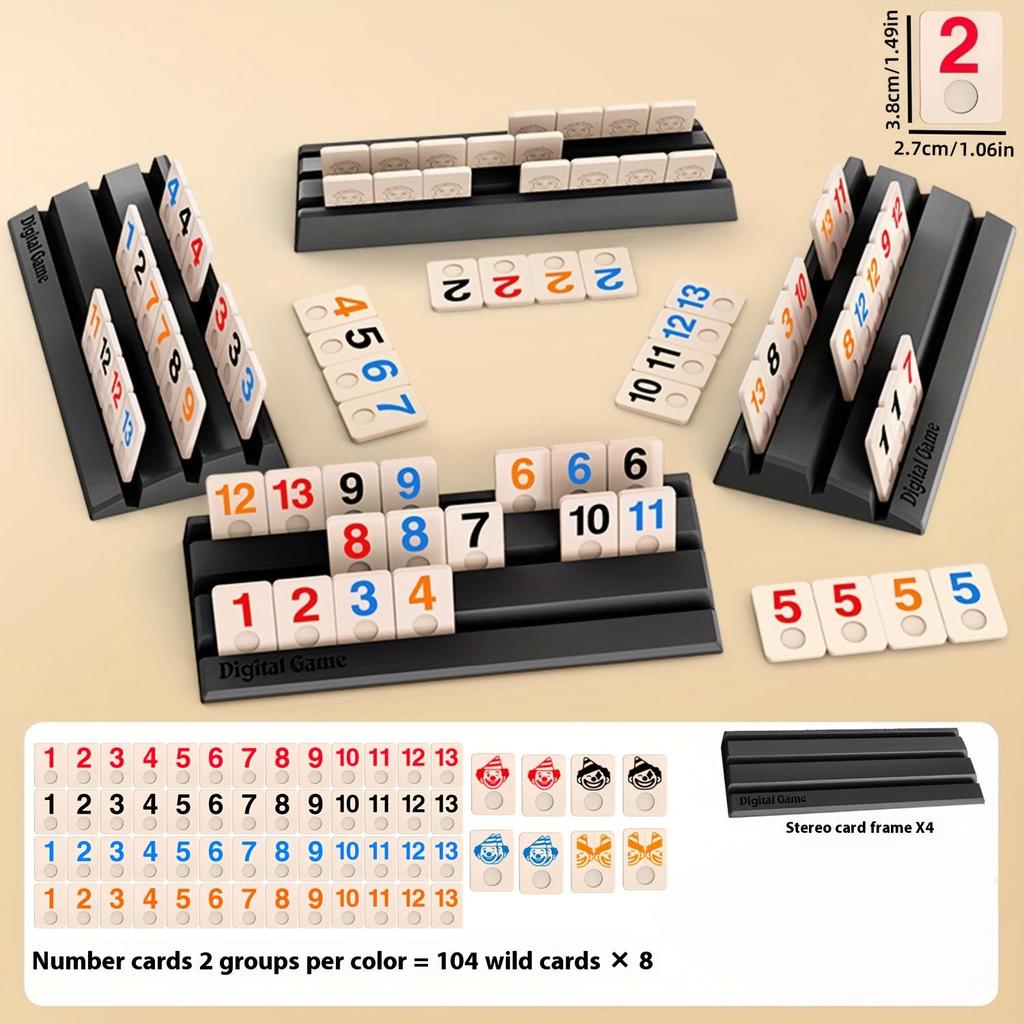 Israelische Mahjong Digitale Spielkarten: Freizeitparty-Puzzle für Erwachsene