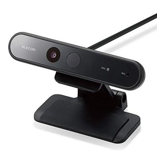 ELECOM USB Webcam UCAM-CF20FBBK