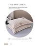 Pastoral Cotton Duvet Cover Set: Men's & Women's All-Season 4-Piece Bedding with Bed and Fitted Sheets