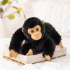 Soft Fluffy Chimpanzee Plush Toy Realistic Design Gorilla Stuffed Animal  Birthday Gift