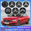Hot Car Sticker Chrome Silver Black CarFor Mercedes Benz E-Class W213 2016-2020 E200 AMG Front Grille Star Badge Emblem OE Style