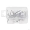 6 Pieces Black Mosquito Fishing Flies Dry Lures Baits Trout Salmon