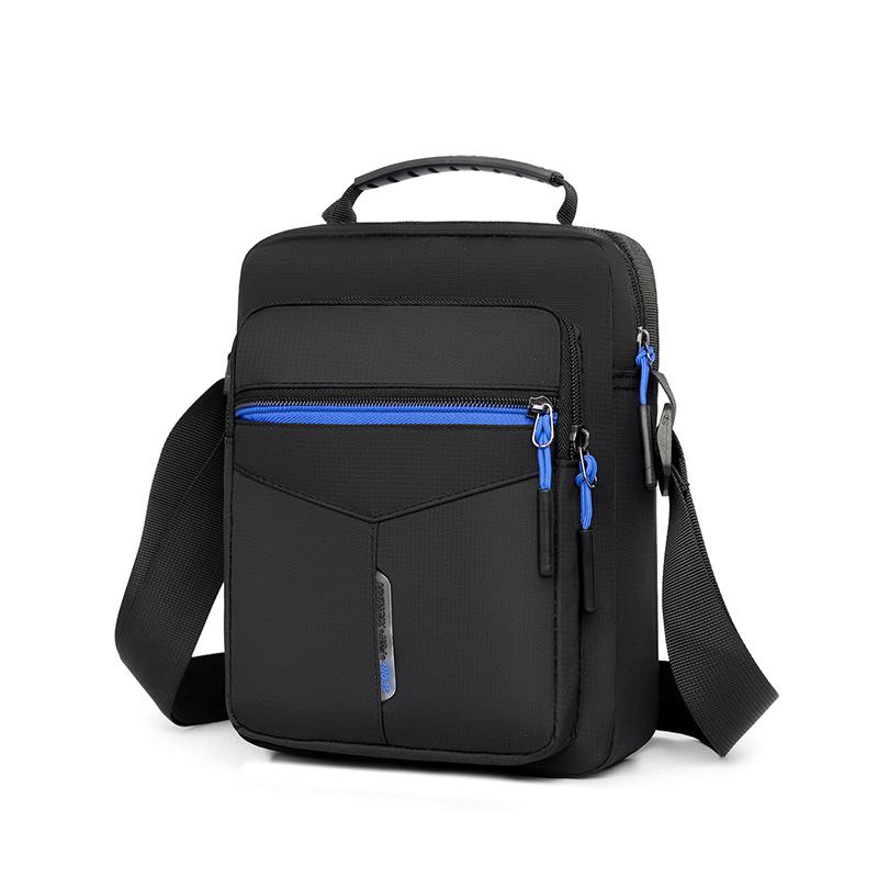 Elegant Men's Messenger Bag - Fashion Oxford Crossbody Shoulder Purse with Lightweight Design