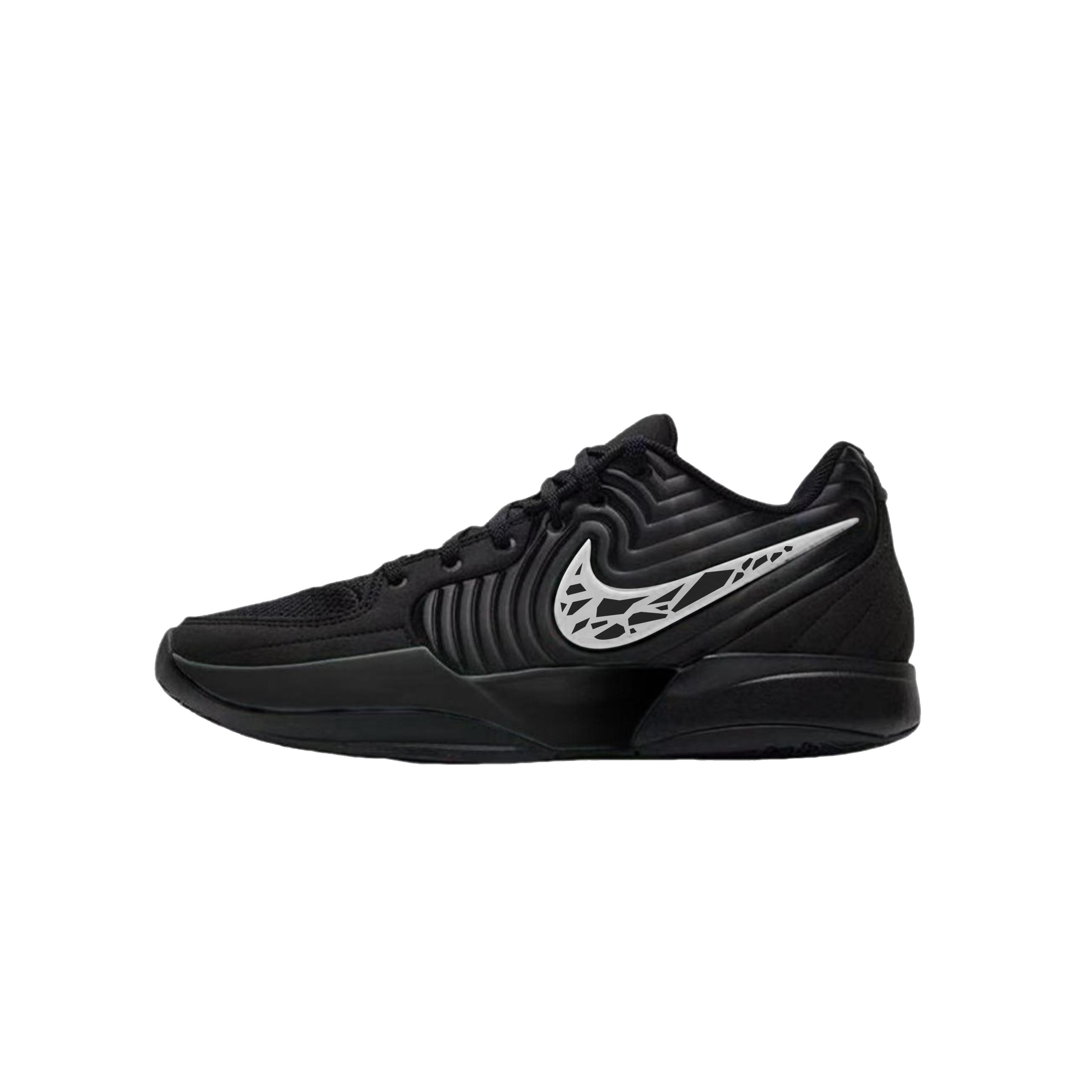 

Nike Ja Morant 2 Liquid Metal 3.0 Abrasion Resistant Low top Basketball Shoes Unisex Black White FD7327-003(Team1274-4.0) 40