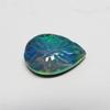 Lab-Created Opal Loose Gemstone Pear Cut 5.10 ct Multi Color Doublet for Jewelry Making and Crafts