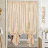 French-style Romantic Lace Blinds, No-drill Velcro Closure, Bedroom/balcony Privacy Curtains