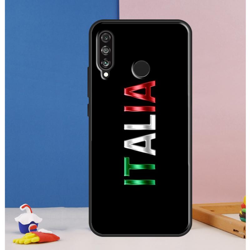 Italy Flag For Huawei Nova 12s 12i 11i 5T Y90 Y70 Y60 Y61 Y91 Y72 9 10 SE P60 Pro P20 P30 P40 Lite Case