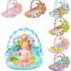 Gym Fitness Baby Piano Frame Sensory Toy Multifunct Music Rattle Pedal Mat Crawl