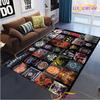 Music Band Carpet for Living Room Bedroom Rugs Kitchen Kids Door Unslip Floor Mats Birthday gift photography props Rug British