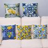 Morocco Lemon Fruit Pillow Cover For Bedroom Room And Living Room Sofa Decorative Cushion Cover