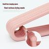 Durable Plastic Clothes Hanger Set