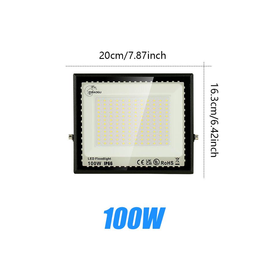 10-300W Led Flood Light IP66 Waterproof AC 220V AC110V Outdoor Floodlight Spotlight LED Reflector Street Lamp Wall Lights