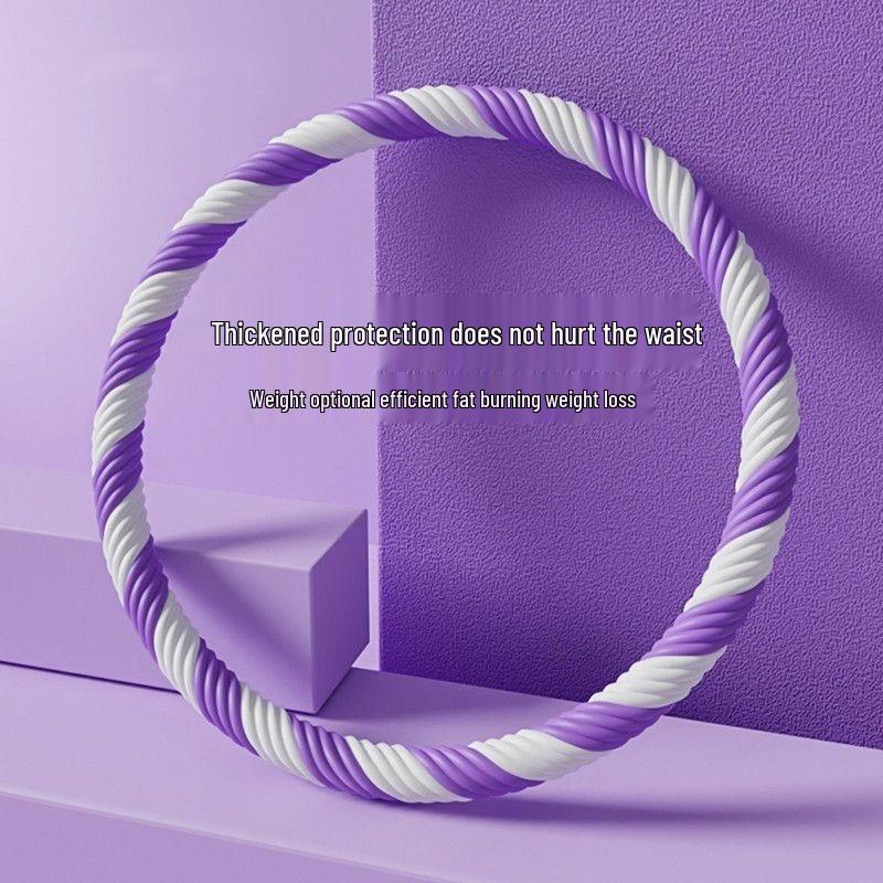 Weighted Soft Hula Hoop for Slim Waist and Abdomen Tightening - Adult Women's Fitness Accessory