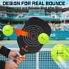 Srikel Outdoor Pickleball - USAPA Approved, Seamless Rotomold Design for Durability, 4-Pack Greens, 40 Holes of Crack-Resistant Pickleball for