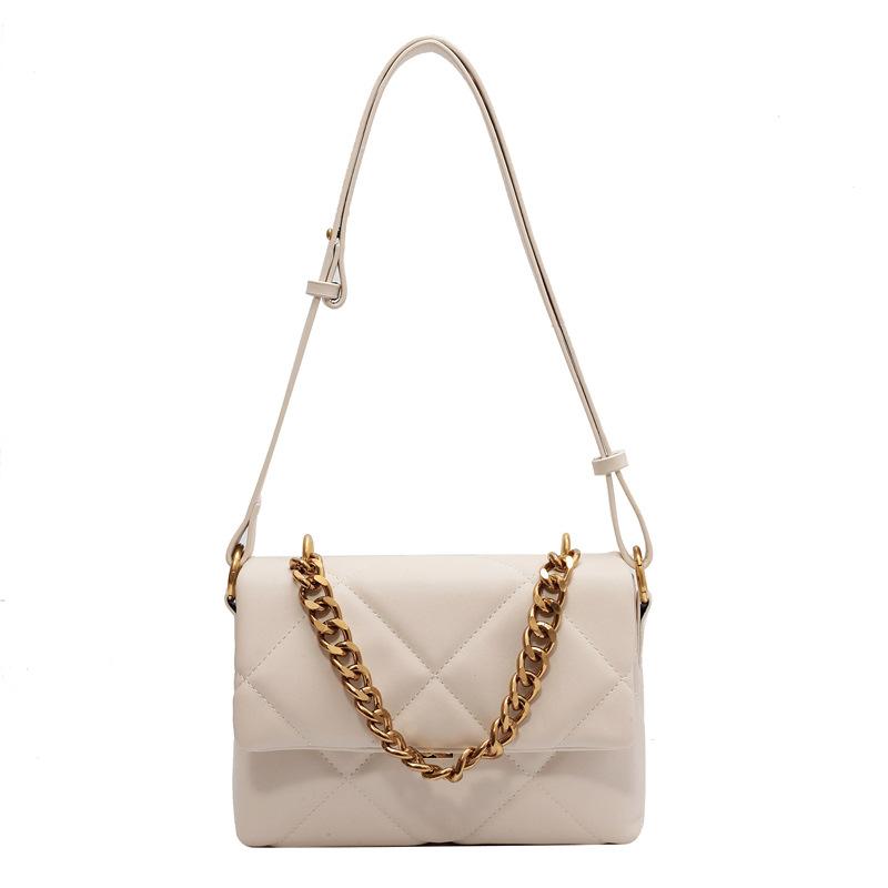 Tasche Damen Neu Achsel Schulter Umhängetasche Einfarbig Pendlertasche