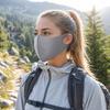 Soft Ice Silk Face Guard, Half Face Sun Protection Neck Cover, Breathable Holes Face Shield with Elastic Ear Loop for Outdoor Women Cycling Hiking