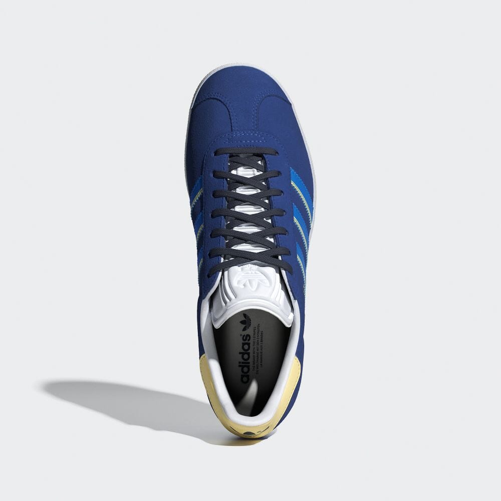 Adidas GAZELLE Team Royal Blue Sneakers ORIGINALS Ladies IE0439 Team Royal Blue/Bright Blue/Allmost Yellow