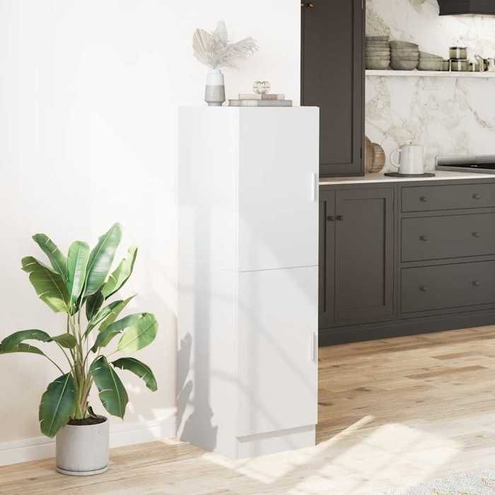VidaXL Kitchen Cabinet White 38x41.5x131.5 Cm Engineered Wood 860112