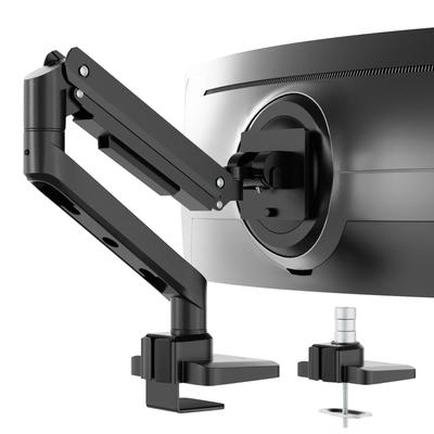WORLDLIFT Braccio per monitor Braccio singolo Fino a 49 pollici Braccio per display a gas compatibile con gli standard VESA (Da 2 a 20 kg)