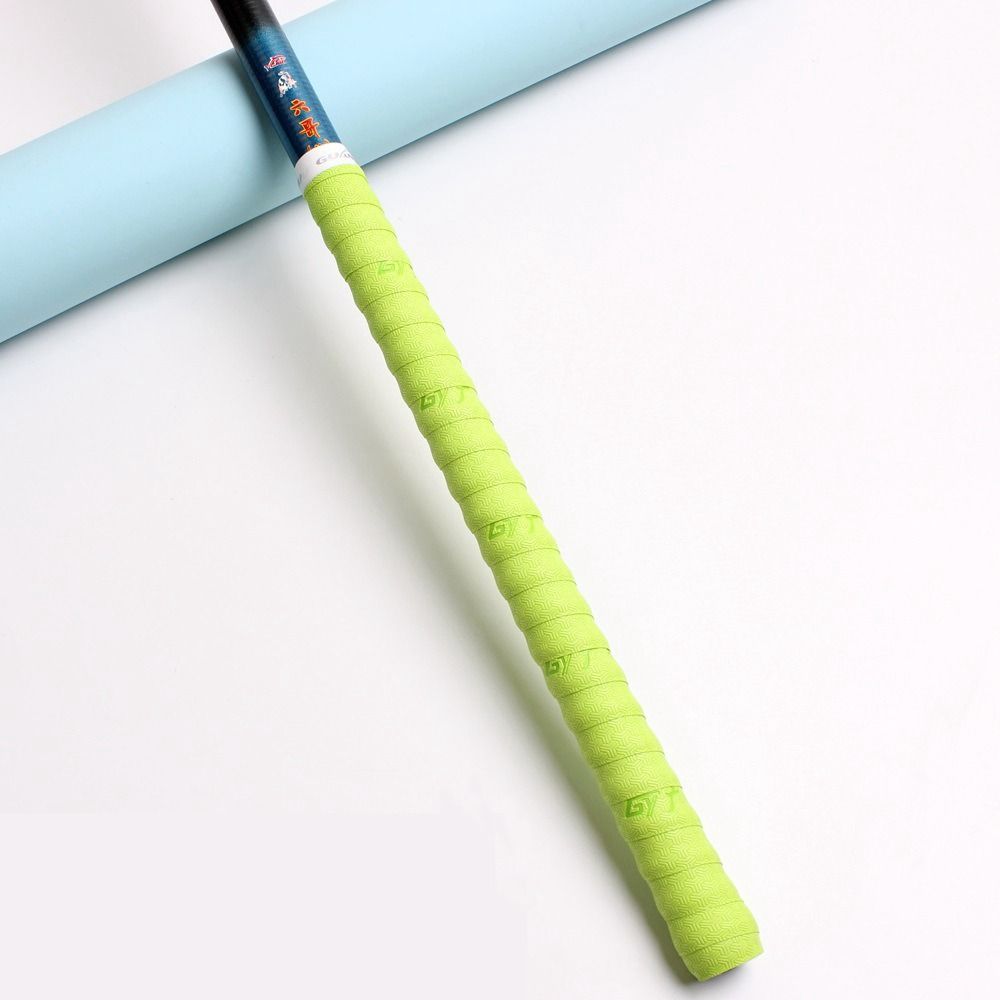 Sweat Absorbent Badminton Handle Wrap Tape PU Fishing Rod Handle Wrap Outdoor Sports