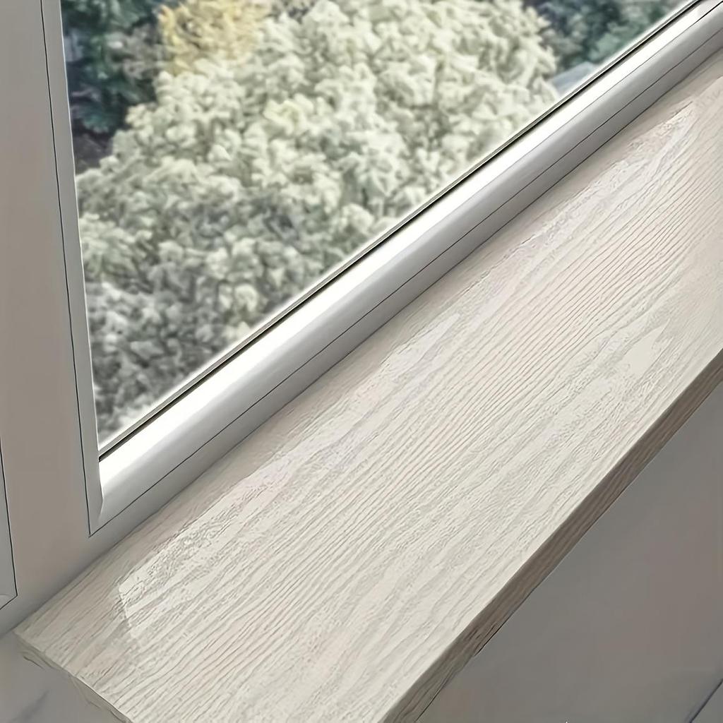 Window Sill Border Sticker - Easy Peel & Stick, Durable Scratch-Resistant Retro Style, Window Sill Decor