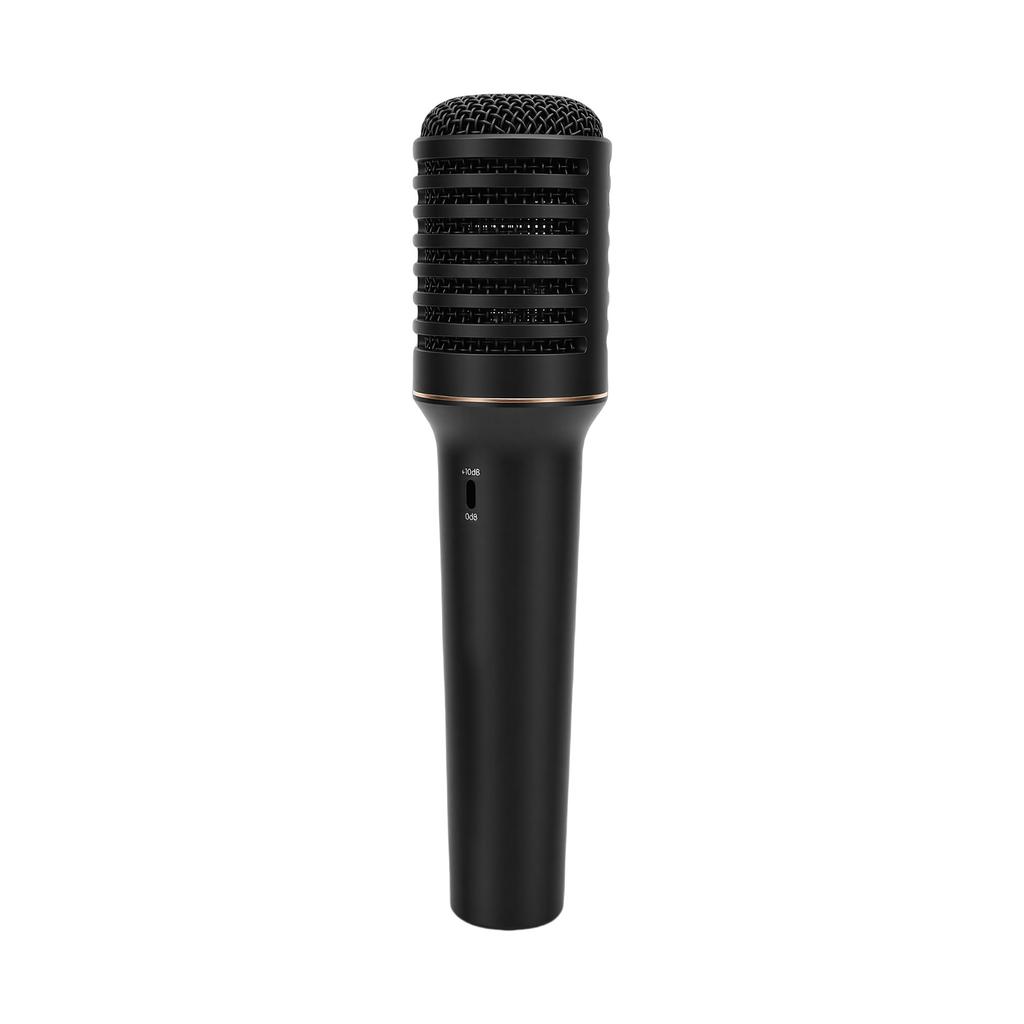 Handheld Condenser Microphone for Professional Recording, Live Streaming, Karaoke, Stage Performances, with Cardioid
