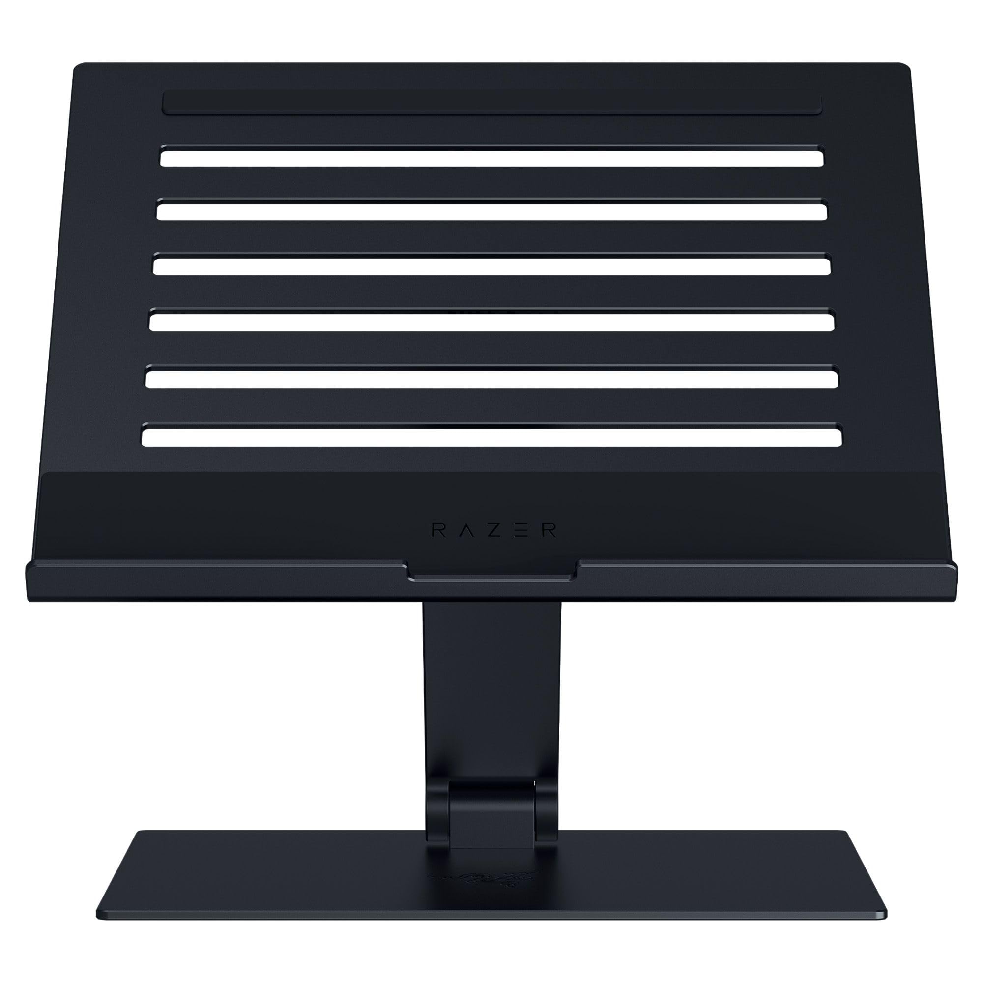 

Регулируемая подставка для ноутбука Razer Подходит для ноутбуков и планшетов до 18 дюймов Регулируемая по высоте и наклону подставка для ноутбука Черный [RC21-02330100-R3M1] чёрный