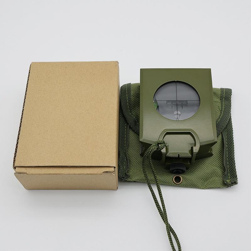 Manufacturer K4074 Outdoor Waterproof Zinc Alloy Compass Multifunctional High-Precision Tactical American-Style Luminous