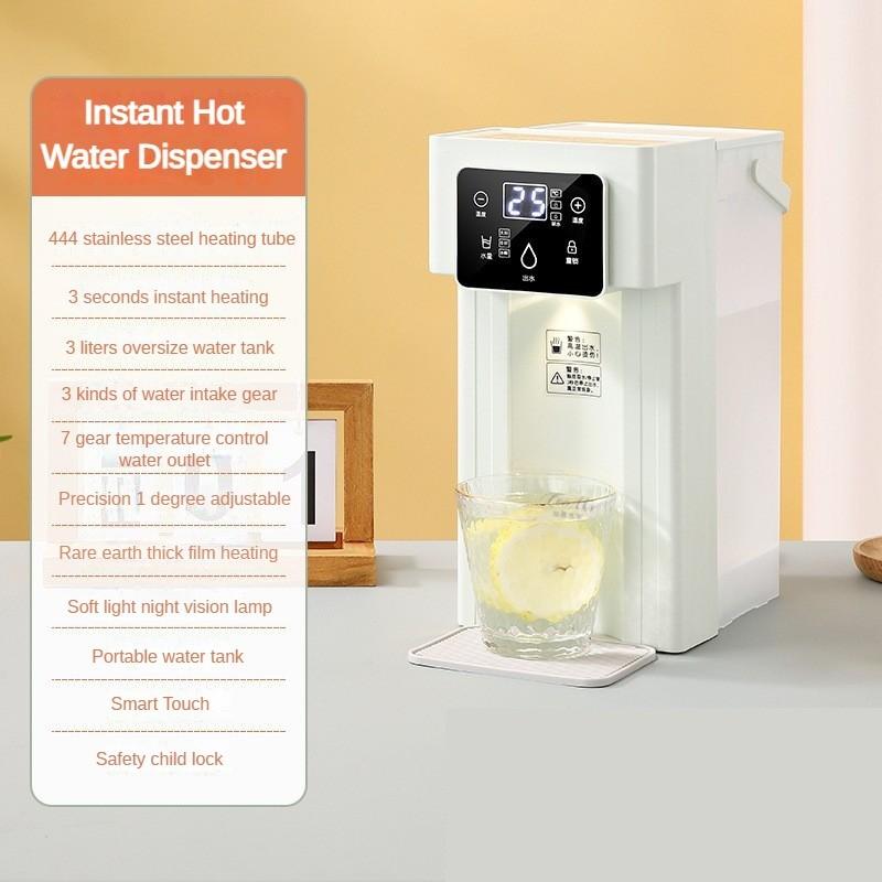 2000W Portable Household Boiling Water Machine 3L Desktop Direct Drinking Water Dispenser Instant Hot Water Dispenser