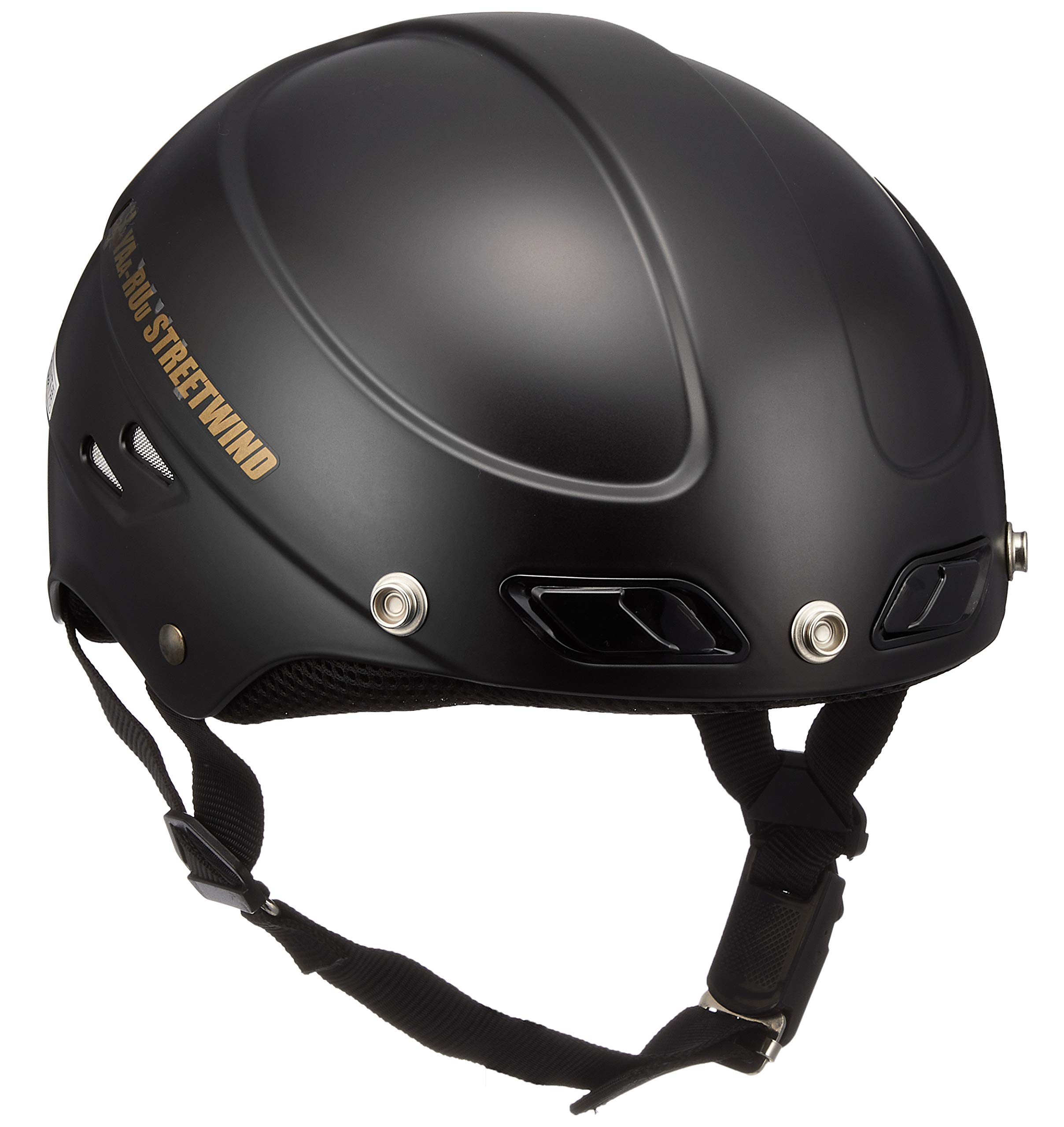 

TNK Industries Speed Pit STR Z Half Helmet Half Mud Black Free Size 51081
