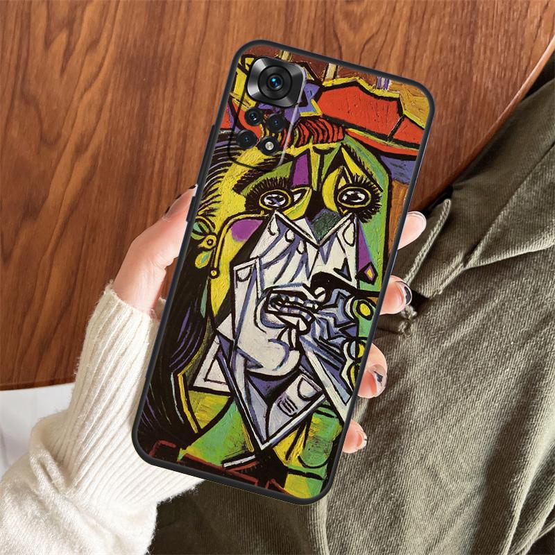 Picasso Abstract Art Painting Case For Xiaomi Redmi Note 13 14 Pro 12 11 10 15 Pro Plus Redmi 15 C 13 10C 12C 13C 14C Cover
