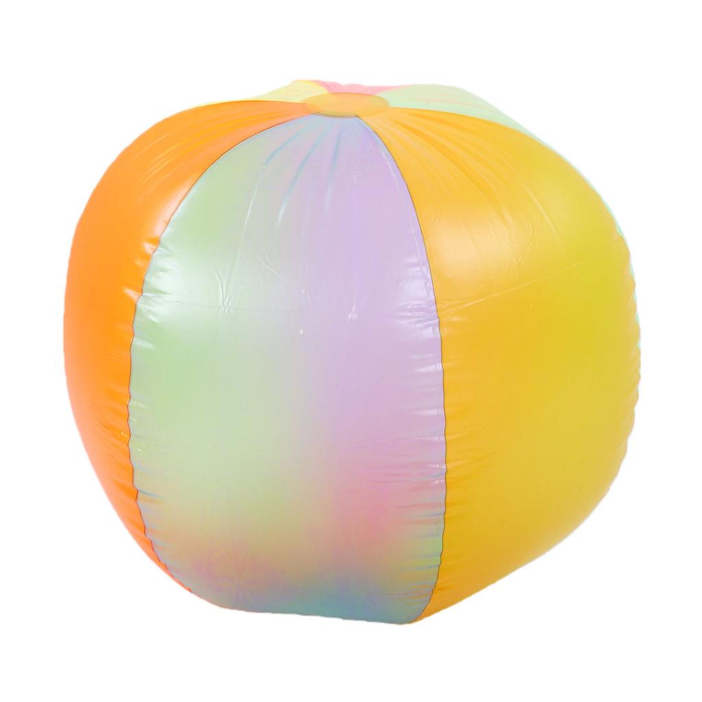 31.5in Large Inflatable Beach Ball Large Rainbow Color Swimming Pool Beach Ball Toy for Summer Party Outdoor Lawn