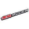 2PCS Metal Mugen Logo Car Rear Trunk Fender Emblem Badge Sticker Decals For Honda Civic Accord TypeR TypeS Fit Jazz Accessories