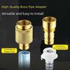 Multi-functional High Pressure Washer Nozzle Copper Material Adjustable Spray Nozzle  Household Use