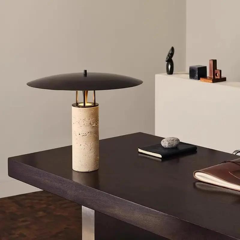Postmodern Cave Stone Floor Lamps Designer Art Decor Living Room Bedroom Study Homestay Cafe Bedside LED Table Lights Fixtures