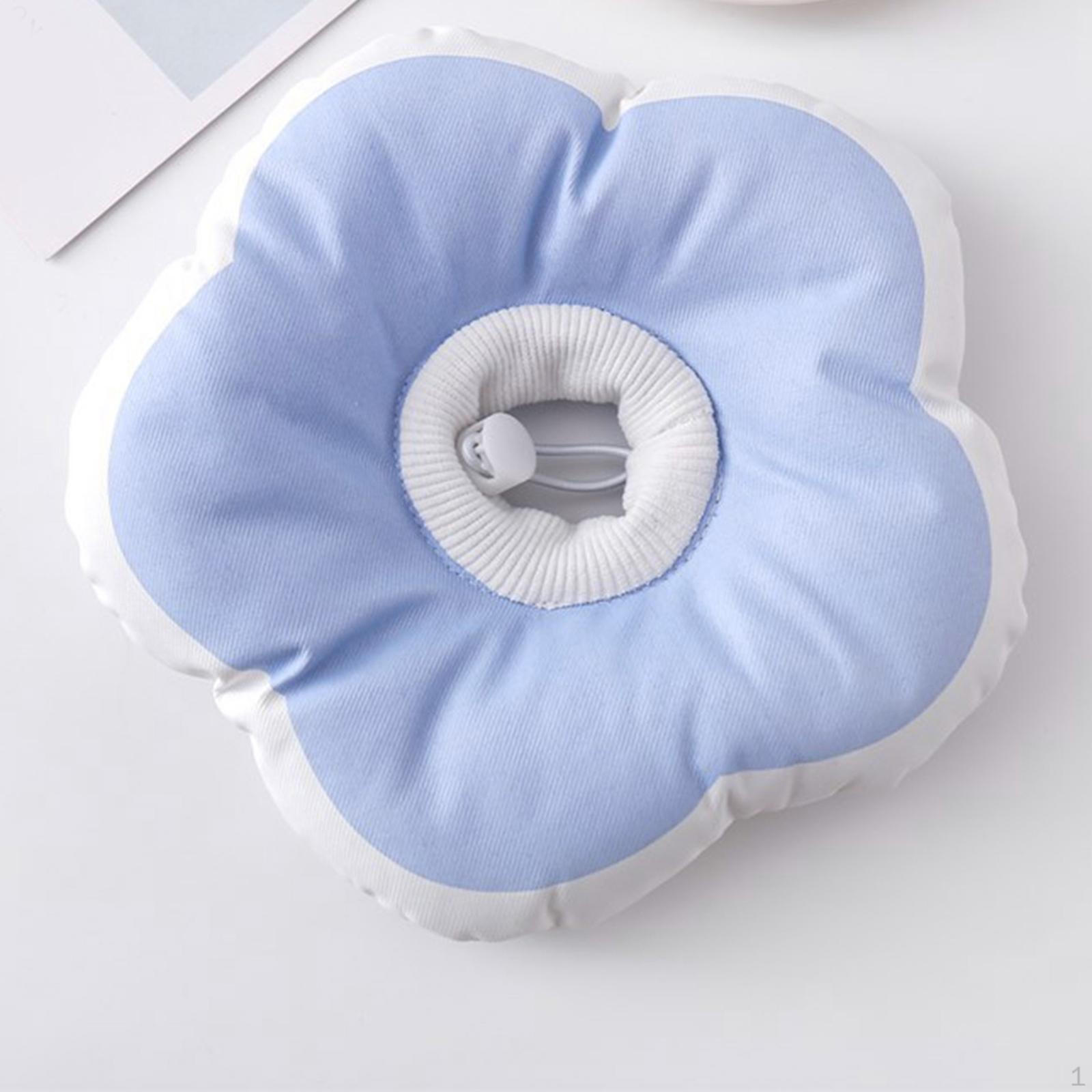 

Adjustable Waterproof for Cats Cone Protective Kitten after S_Blue02