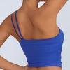 Foreign Trade New Belt Chest Pad Cross-Border Sports Fitness Quick-Drying Vest Women Running Shoulder Tube Top Yoga Clothes Wrap-around Top