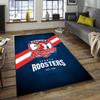 1pc Football Team Design Area Rug - Non-Slip, Soft & Cozy Floor Mat for Living Room, Bedroom, Office - Indoor/Outdoor Decorative Carpet