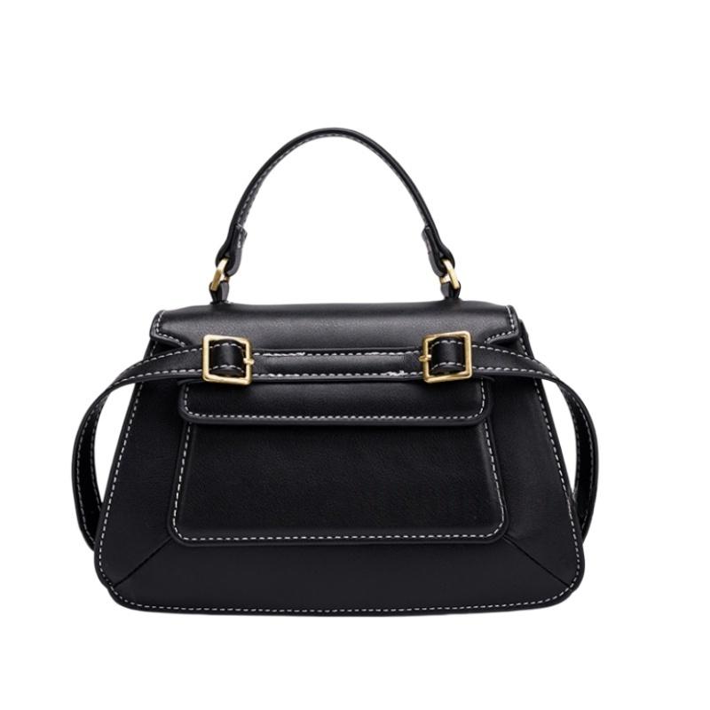

Summer New Buckle Decoration Women s Shoulder Bag Fashion Versatile Handbag Flip Cover Urban Minimalist Style Commuting Bag чёрный