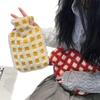 Plush Cover Ins Style Explosion-Proof Hot Water Bottle (Yellow/Red)