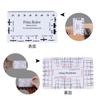 YFFSFDC 4-Piece Guitar String Height Gauge Set, for Fine String Spacing Adjustment, Fingerboard Protection, Fingerboard Grinding, String Height Measur