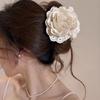 Spring Hair Barrettes Lace Flower Claw Clip Hair Clip Lady Hair Shaping Tool
