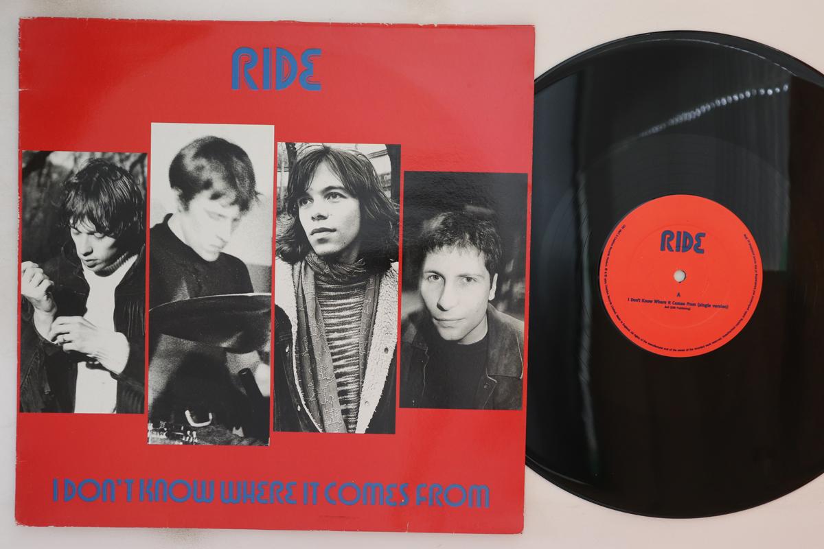 

LP Record RIDE - I Don t Know Where It Comes From CRE189T Creation Record 1994 UK Rock Used