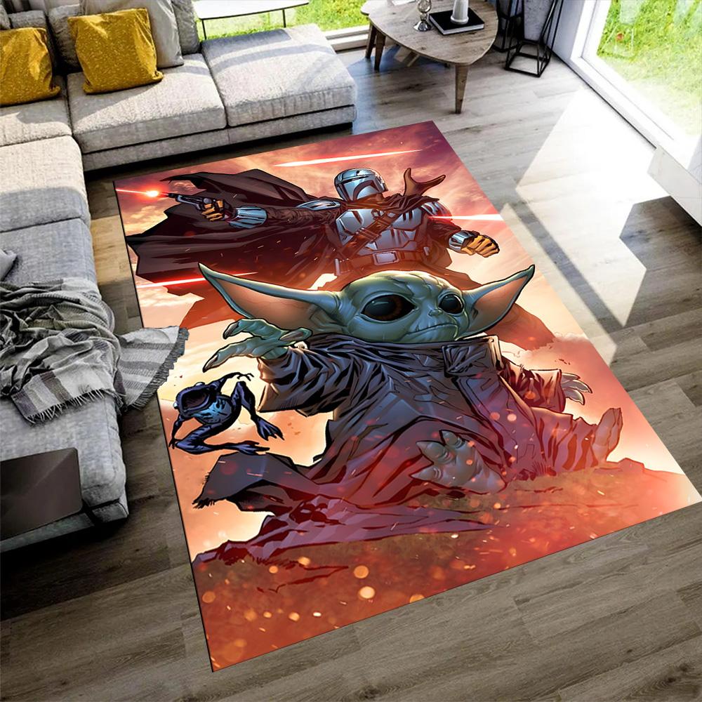 Star Wars Floor Mat Design for Game Room Decorate Room Foyer Study Room Anti-slip Rug Anime Office Decor Spiritual Gift