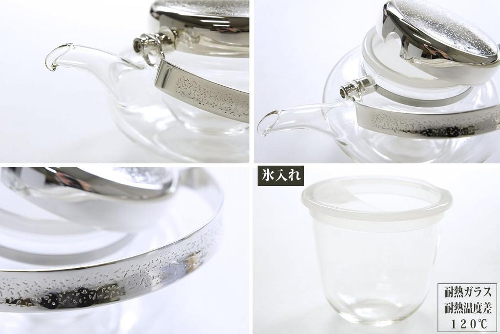 Toyo Sasaki Glass, Chilled Sake Glasses, Jirori (approx. 360ml), 100ml Cup, Sake Glass Collection, Made in Japan, G604-M74, Set of 3, Clear