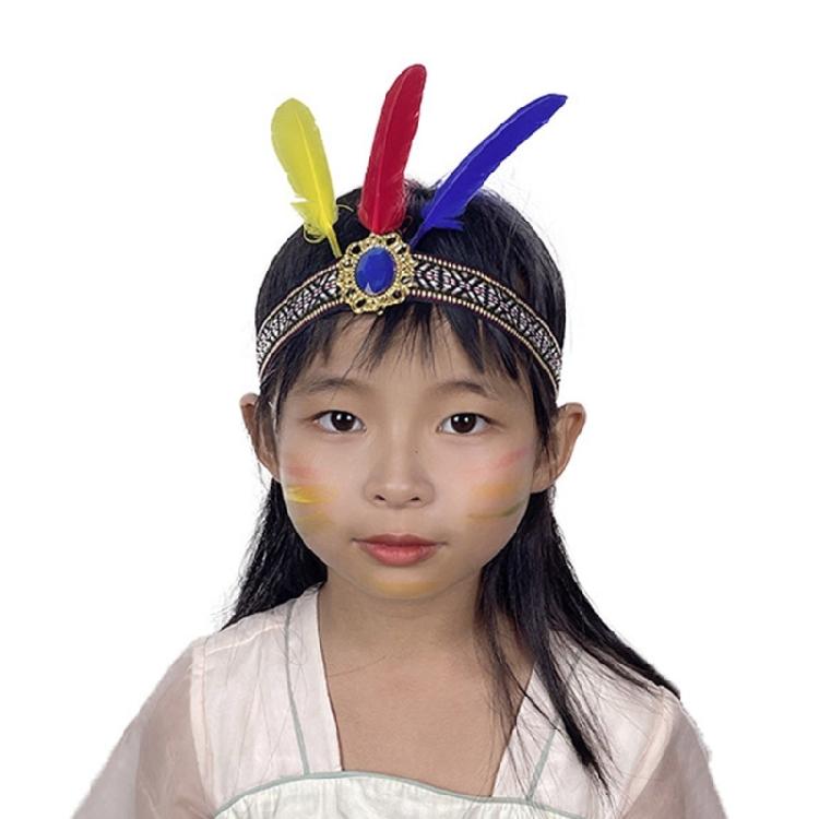 Elegant Feather Headband Costume Accessories Festival Hairpiece Fashion Hairband Headwear for Any Occasion Or Gathering